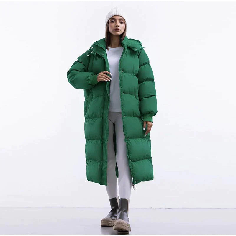 Abigail | Long Padded Winter Jacket